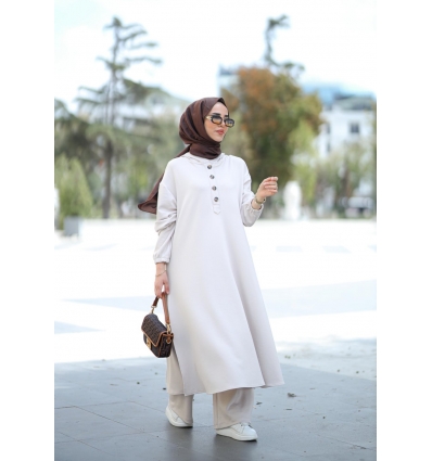 Tesettür Duha Takım Taş Model 548 TUNİK TAKIM 1,800.00